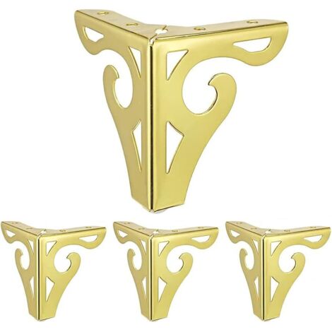 Ahlsen 4 Pièces Pieds de Canapé de Meubles,(Doré)10CM (1/5)