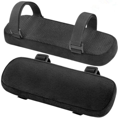 Ahlsen Coussin de Coude, 2 pièces Mousse à Mémoire Protège-Accoudoirs Coude Support Coussinets de Bras Chaise Accoudoirs Souple Oreiller pour Les Coudes et Les Avant-Bras Soulagement (1/4)