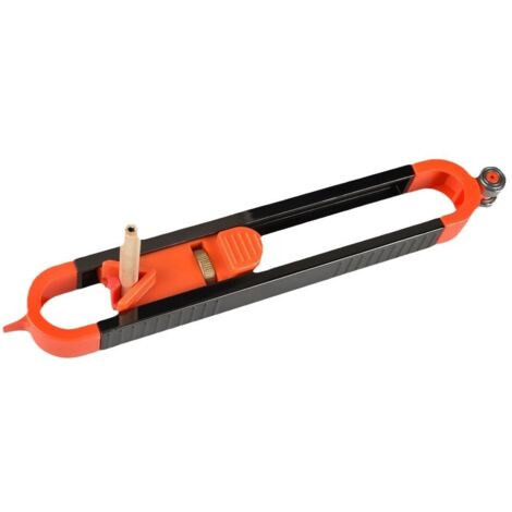 AHLSEN Jauge de Contour,Jauge de Contour Avec Serrure, Duplicateur Contour, Règle de Traçage de Profil avec Crayon, Règle de Contour pour Travail du Bois, pour Copier avec Précision La Forme Irréguliè (1/5)