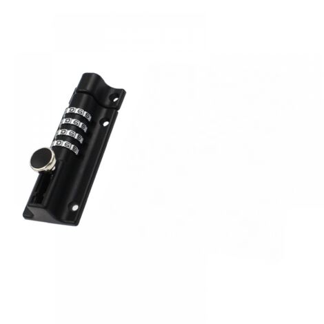 Ahlsen Loquet de Verrouillage à Combinaison, [étanche-2 Pcs] Verrou de Porte à Code, Imperméable Verrou à Combinaison à 4 Chiffres avec Vis de Fixation de Sécurité pour Armoire, Garage,l'école (1/3)