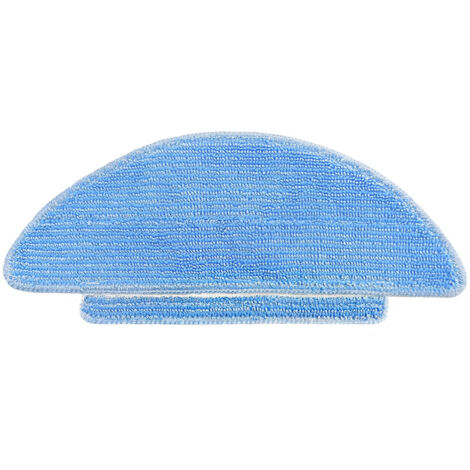 AHLSEN Lot de 4 chiffons de rechange réutilisables pour Tikom L9000, Lubluelu SL60, Accessoires d'aspirateur robot (1/5)