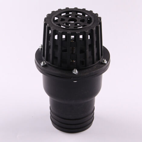 Ahlsen Clapet de pied de pompe à eau, clapet anti-retour plat à basse pressionnoir, pour machine à fluide(3") (1/4)