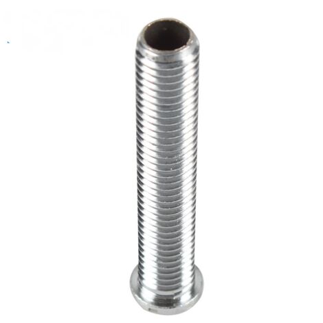 Ahlsen 1 pièces accessoires de fixation à montage métallique à vis étendu crépine de vidange d'évier adapté aux éviers épais en granit, marbre, quartz et céramique M12 70mm