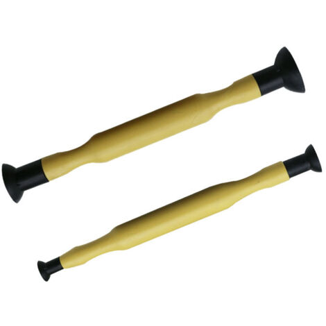 Ahlsen Rodage soupape, Leve soupape, Outil de meulage de soupape, 2pcs outils à main de meulage de rodage de soupape ventouses à double extrémité (1/3)
