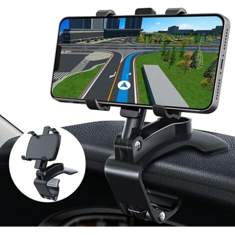 Ahlsen Support Telephone Voiture pour voiture Porte-téléphone pour voiture Porte-téléphone pour voiture Porte-téléphone pour ours à la fraise Accueil (1/2)