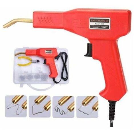 Ahlsen Machine à souder en plastique Pare-chocs de voiture Réparation de plastique Machine à souder Pistolet à souder Soudage Outil de soudage en plastique Machine à souder en plastique Pistolet à sou (1/4)