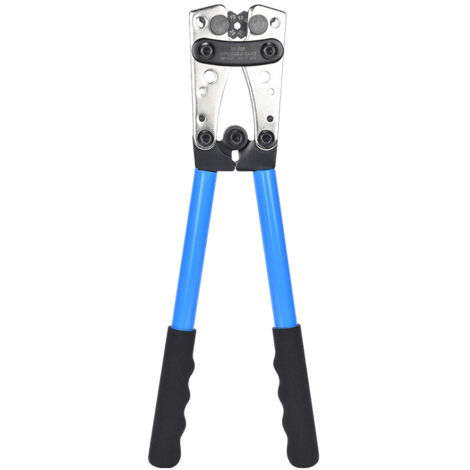 Ahlsen Pinces à Sertir- AWG 10-0, 6/10/16/25/35/50 mm² , Pince a Sertir Cosse Electrique pour Électricien