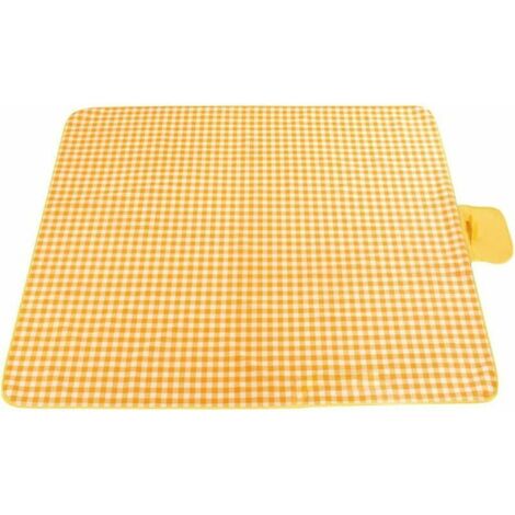Couverture Pique Nique Impermeable Lavable, Tapis De Plage Epais Pour Galet Nappe Pique Nique Tissu Natte Pliable Portable Leger Rembourree Vague 200x200 88573557