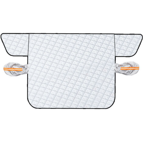Pare-Brise Couverture de Voiture Imperméable Repliable avec Magnétiques Protection pour Pare-Soleil Anti Givre Pare-Brise Avant pour Voiture SUV Anti UV Pluie et Neige 225120cm (1/4)
