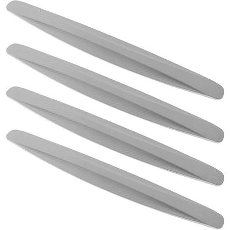 Ahlsen Universelle Bande de Caoutchouc de Pare-Chocs de Voiture 4PCS Protections Flexibles pour Pare-Chocs Avant Arrière Protection Contre Rayures Bande de Protection Anti-frottement Pare-Chocs(Gris) (1/5)