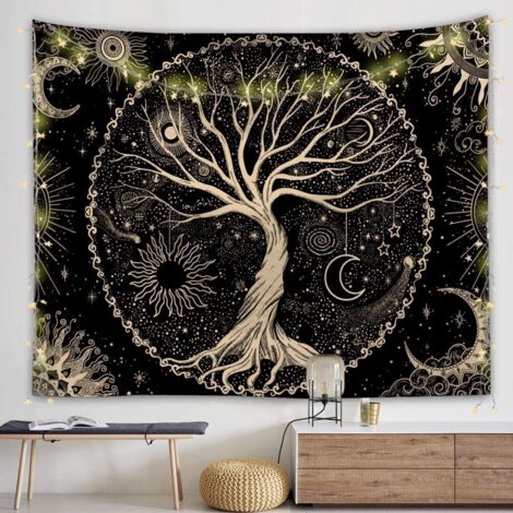 Aeici Tapisserie Murale Ying Yang, Deco Murale Chambre Tapisserie Vert Decoration Murales pour Maison Salon Chambre 200x200cm Aeici Tapisserie Murale Ying Yang, Deco Murale Chambre Tapisserie Vert Decoration Murales pour Maison Salon Chambre 200x200cm