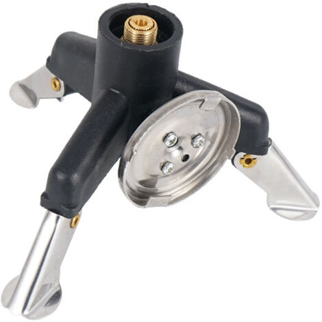 Ahlsen Adaptateur de cuisinière à gaz de Camping en Plein air Adaptateur de tête de Transfert Portable convertisseur de gaz Pliable Accessoire de Cuisson (1/5)