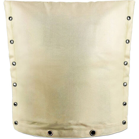 Ahlsen Manchon d'isolation de tuyau d'hiver anti-givrage valve anti-retour manchon antigel sac anti-gel robinet manchon antigel,Beiges : 4352 cm (1/5)
