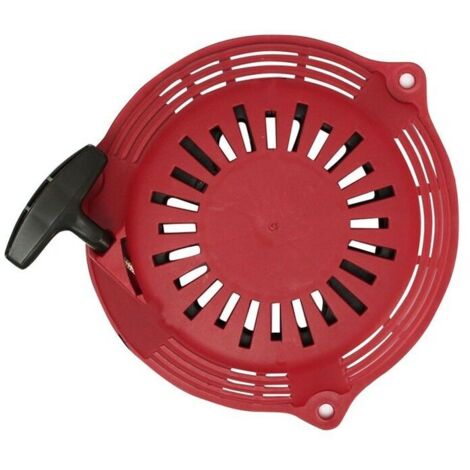 Ahlsen Démarreur à Tirette à Recul Remplacement pour GC135 GC160 GCV135 GCV160 Tondeuse à Gazon Rouge, (1/5)