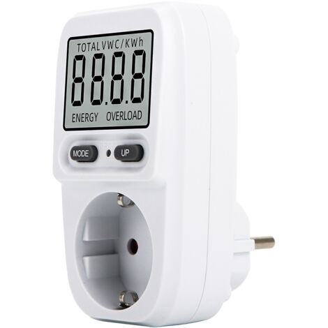 Ahlsen Wattmètre Prise Compteur D'énergie, Consommation Electrique avec Ecran LCD (1/5)