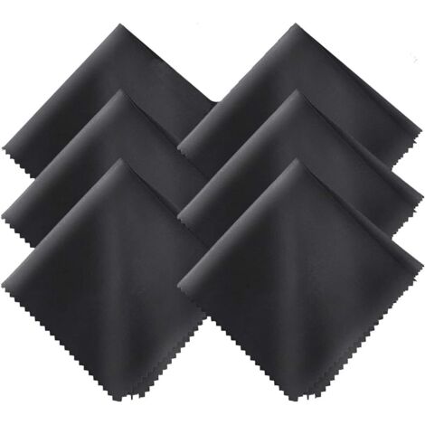 Ahlsen 100PCS Lingette de nettoyage pour lunettes en microfibre nettoyant pour lunettes en microfibre bijoux lingette en argent (1/5)