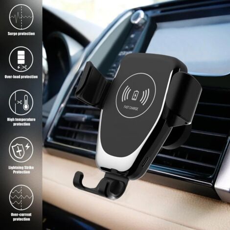 Chargeur Sans Fil Induction Automatique Pour Voiture