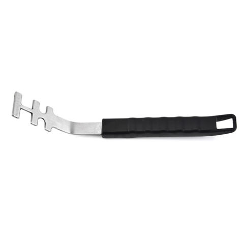 Ahlsen Levier de Grille de barbecue,tête en Acier Inoxydable,culinaire modulaire pour soulever Facilement Les grilles Chaudes et Sales, 27,5cm,pour Tous Les barbecues avec Utilisation modulaire culina (1/5)