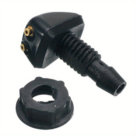 Ahlsen 2 pcs Buses de Lave-Glace Avant Voiture Jet de Pulvérisation, Petit D'essuie-Glace de Lave-Glace Universelles Buses de Pare-Brise de Voiture, Buse D'essuie-Glace de Lave-Glace Voiture (1/5)