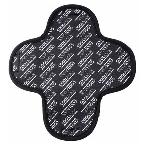 Ahlsen Doublure de casque de moto,2 pcs doublure de casque respirante et anti-transpiration, absorbe les gouttes de sueur, coussin interieur de casque reutilisable et lavable, modele : noir