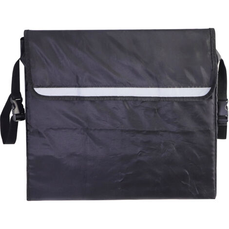 Ahlsen Sac pour Fauteuil Roulant arrière Sac pour Fauteuil Roulant Oxford étanche Grand Sac à Dos Noir pour Fauteuil Roulant Sac de Rangement