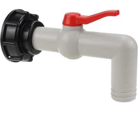 Ahlsen Adaptateur pour robinet IBC pour Réservoir Filetage 60 mm Adaptateur pour Réservoir D'eau Pluie IBC(DN40/50) (1/5)