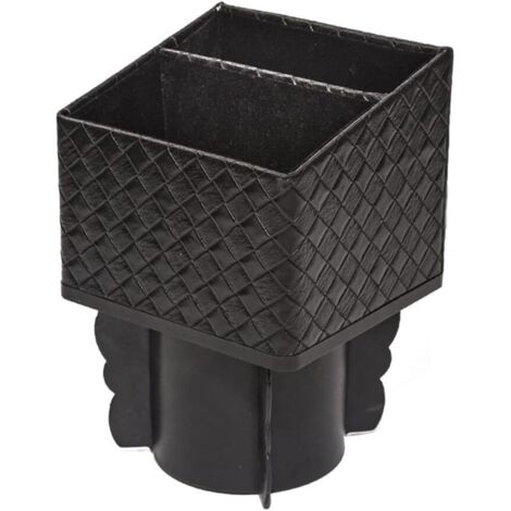 AHLSEN Boîte De Rangement De Crevasse De Voiture, Siège Auto Crevasse Boîte Multifonction Rangement Gap Organiser Porte-Gobelet D'eau De Boîte De Rangement Pour Téléphones,Clés,Changement