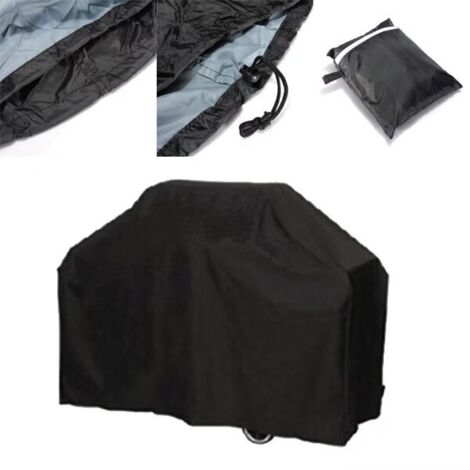 Ahlsen Housse Barbecue, Bache Barbecue Exterieur Impermeable - Housse pour Barbecue Tissu Oxford Ne Se Décolore Pas Bâche Barbecue Housse pour 145x117x61CM (1/3)