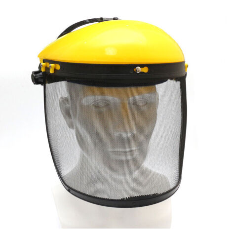 AHLSEN Masque en maille d'acier réglable pour protéger le visage et le front (1/4)