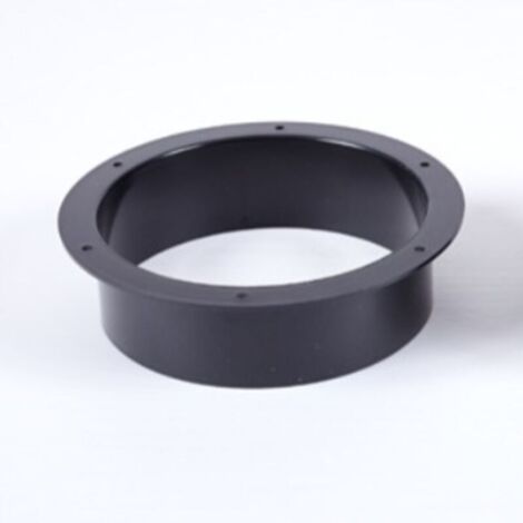 Ahlsen Pack de trois Ø 150mm Bride de Fixation Murale - Raccord de Conduit de Ventilation en ABS- Connecteur/Adaptateur pour Tuyau de Ventilation (1/4)