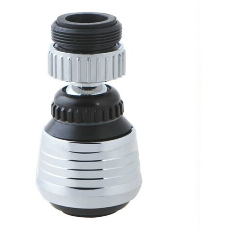 Ahlsen 360 Rotation Tête Pivotante Economie Robinet Filtre À Buse Robinet Buse Filtre à Eau Adaptateur Purificateur Bain Aérateur Tête De Pulvérisation Économie D'eau Cuisine Salle De Bains Accessoire (1/4)