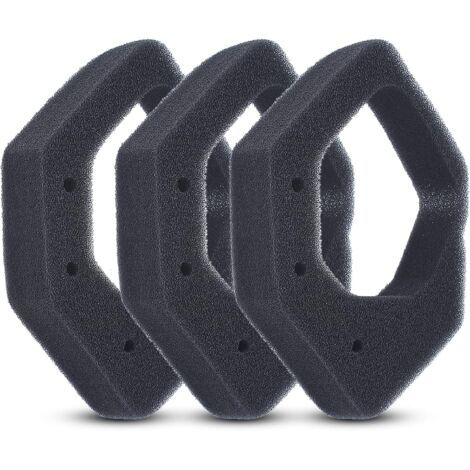 AHLSEN 3 Luftfilter-Sets, für Honda GX25 GX25N GX25NT UMK425 ULT425 UMS425 HHT25S Rasenmäher, Benzin Trimmer Freischneider Mäher17211-Z0H-000