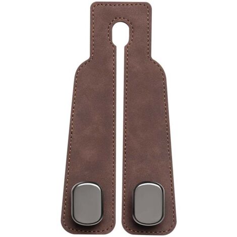 Ahlsen 2 crochets de siège de voiture pour appuie tête, crochets de voiture pour appuie tête pour support sac à main voiture, s'applique au cintre de sac à main, crochet de sac à main pour voiture
