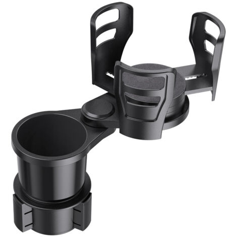 Ahlsen Extenseur De Porte-Gobelet De Voiture : Porte-Gobelet Multifonction pour Voiture - Plateau De Nourriture De Voiture À Base Réglable en Rotation À 360 ° - Extension De (1/5)
