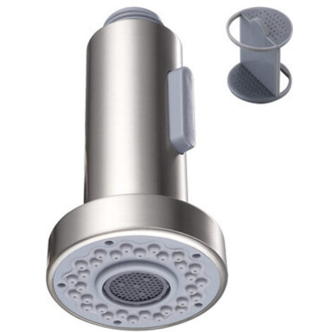 Ahlsen Douchette pour Robinet Cuisine 2 Modes Tête Robinet Remplacement Douchette pour Rétractable Mitigeur,Chromé,G1/2" (1/5)