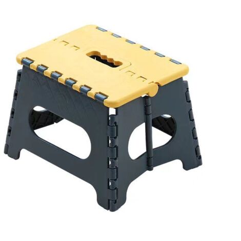 Ahlsen Tabouret de cuisine pliable, marchepied pliant, tabouret de salle de bain, pliable, chaise pliante de jardin, petit, repose-pieds pour enfants, marchepied pour enfants, aide à l'escalade, lavab (1/5)