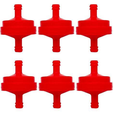 Ahlsen 6 pièces, filtre à carburant, pour moteurs sans pompe à carburant, filtre à carburant de remplacement pour Briggs Stratton 298090S (1/5)