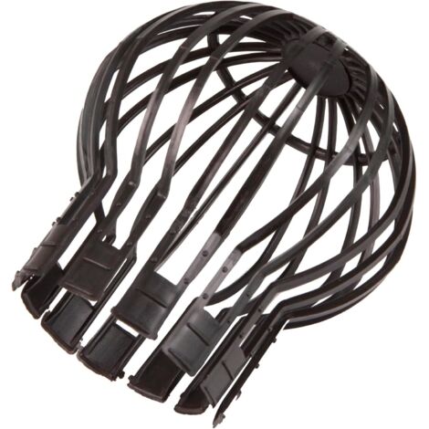 Ahlsen 2 pcs Couvercle de Tuyau de Descente de gouttière, Protection de gouttière, Filtre de gouttière, Protection Contre Les Feuilles pour gouttière