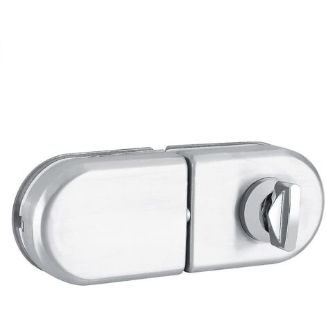 Ahlsen Loquet en acier inoxydable de serrure de porte de demi-cercle de 10 12 mm avec des clés
