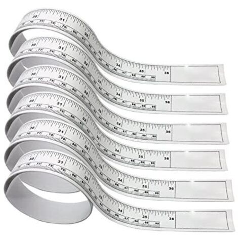 Ahlsen échelle D'autocollant, Ruban à Mesurer, Règles Auto Adhésives Machine à Coudre Règle Outil(90cm / 36in) (1/5)