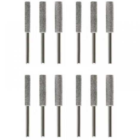 BRAVIX Lot de 20 Meules d'Affutage et AiguisageChaine Tronçonneuse 4 mm, (1/5)