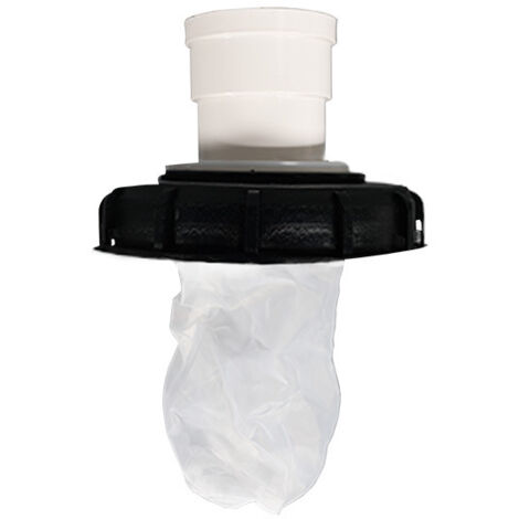 AHLSEN Filtre À Couvercle , 180° Filtre à Eau de Pluie 163 mm Lavable Accessoires De Réservoir en Nylon avec Couvercle De Baril d'argile De Filtre Net pour réservoir d'eau de Pluie IBC DN 150 (1/5)