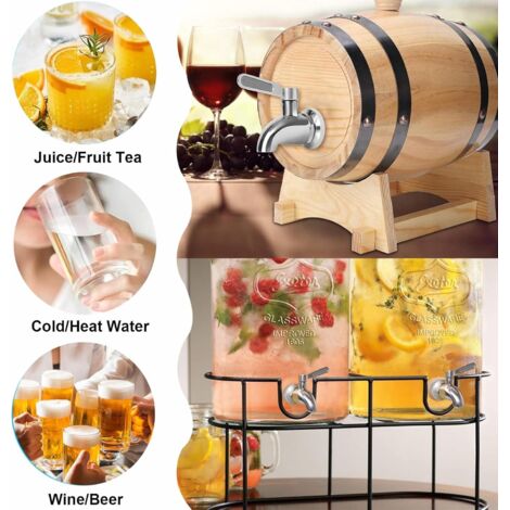 Robinet De Remplacement Acier Inoxydable 304 Pour Distributeur De Boissons - Robinet Argenté