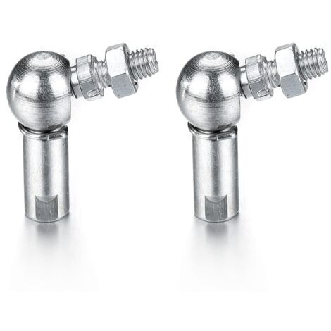 AHLSEN Lot de 2 roulements à billes CS10 en forme de L (M6 x 1,0)