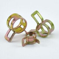 Kit 260 Colliers De Serrage à Ressort 24 Tailles (5-30mm) - Pour Moto, Scooter, Tuyaux