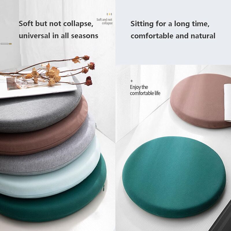 OVOV Lot De 4 Coussins De Chaise Texturés Et Antidérapants