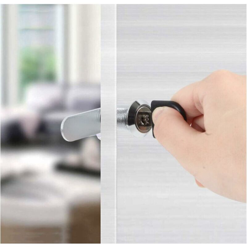 VOCIBO® Serrure à Levier De Boîte Aux Lettres De 16 Mm 4 Clés, Livrée - Foto 3