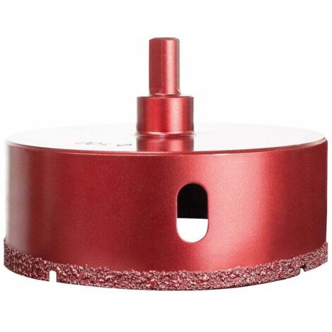 Diamantés Scie Cloche Foret, Coupe-Trou de Performance pour Verre/Tuile/Granit/Marbre (100mm) (1/5)