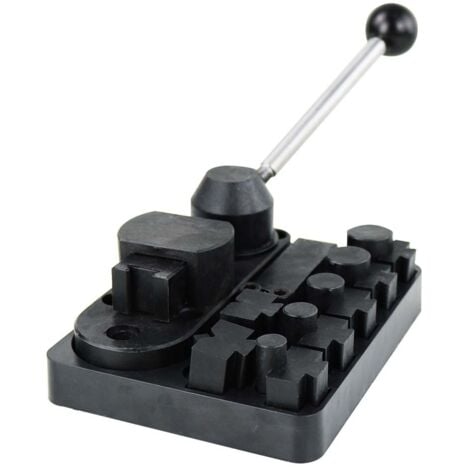 Cintreuse D'anneaux, Outil De Cintrage D'anneaux Pour Anneaux De Cuillère, Cintreuse De Métal, Machine à Cintrer à Manivelle Pour Bracelet à Bagues, Outil De Cintrage D'anneau Multifonctionnel