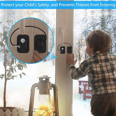 2 Serrure Frigo Pour Enfants, Bloque Verrou Porte Réfrigérateur Cabinet Fenêtre Avec 4 Clés, Serrure Forte Adhésive Câble De Restriction Porte Pour Bébé Porte Coulissante Tiroirs (Noir 2 Serrure Frigo Pour Enfants, Bloque Verrou Porte Réfrigérateur Cabinet Fenêtre Avec 4 Clés, Serrure Forte Adhésive Câble De Restriction Porte Pour Bébé Porte Coulissante Tiroirs (Noir